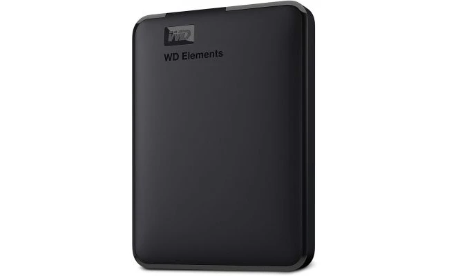 Western Digital Elements 1TB 2.5 Inch External Hard Disk USB 3.0 Black